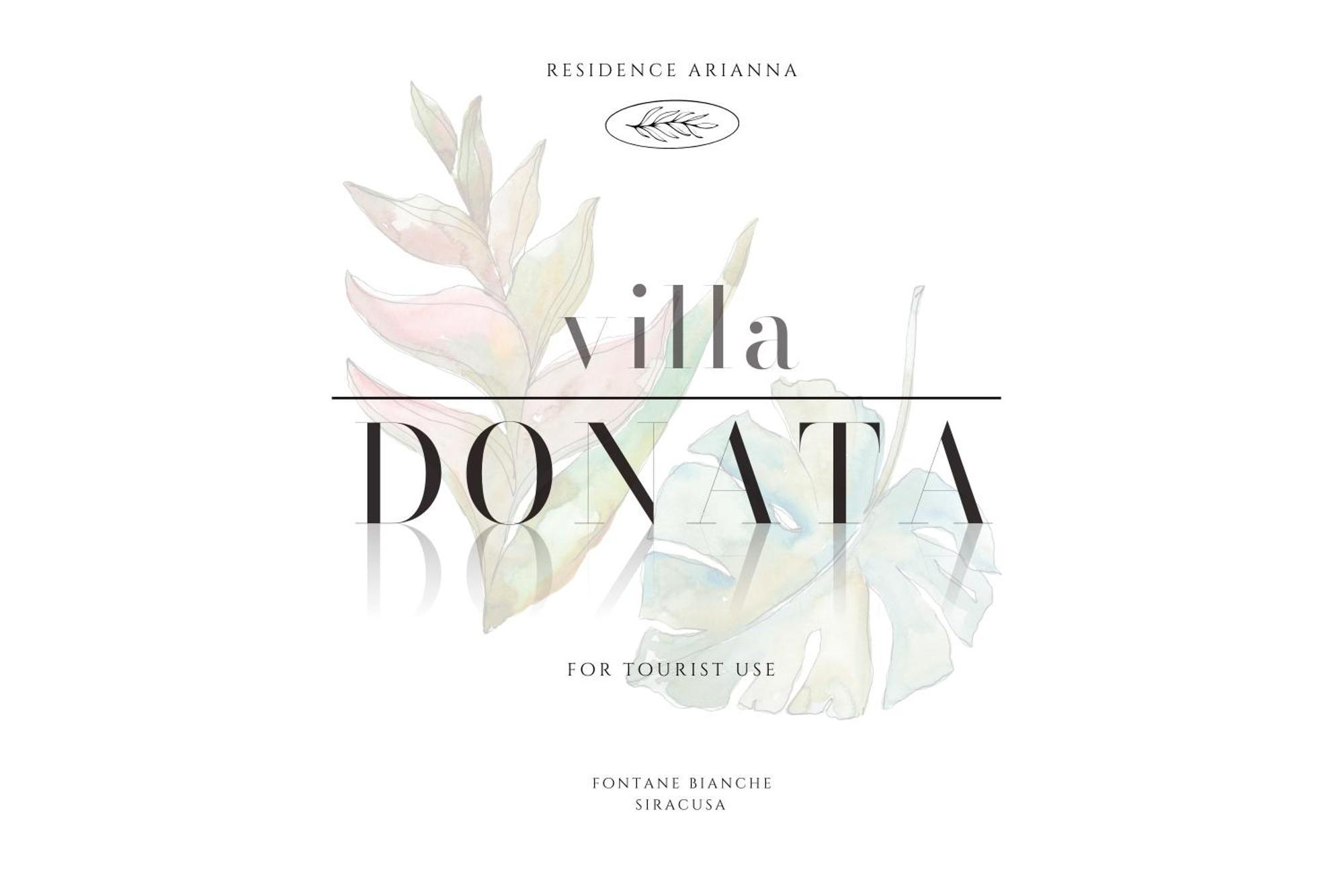 Villa Donata Fontane Bianche Eksteriør bilde